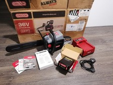 Oregon 36v Cordless Chainsaw -New 40cm Bar & Chain- With Battery And Charger -