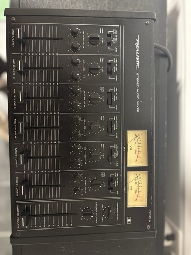 Vintage realistic stereo audio - realistic,