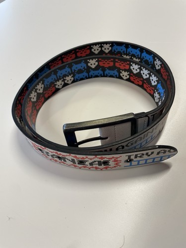 Lowlife cracked leather belt - leather,