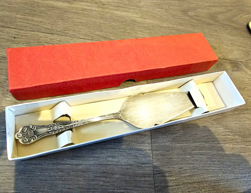 Vintage boxed silver plate - vintage,