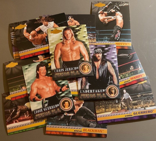 Wwf wwe wcw - wwf, fleer