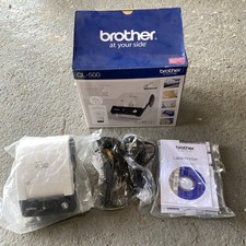 Brother QL-500 Label Thermal Label Printer BNIB no Manual inc VAT