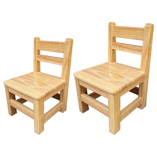 Kids wooden chair - wooden,