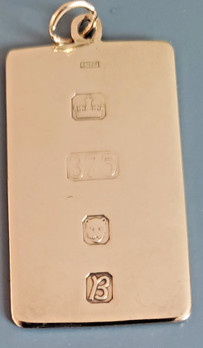 9ct yellow gold vintage 1976 - 9ct,