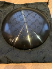 ✨ GUCCI Black Plastic Frisbee with Protective Pouch & Box – Tom Ford - Rare