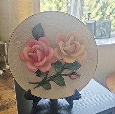The Franklin Mint Heirloom " The Roses of Capodimonte" Limited Edition" 