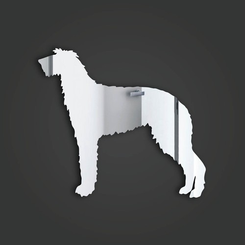 Scottish deerhound silver - scottish,
