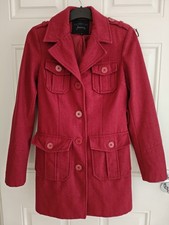 Zara Women's Red Coat Size S