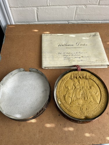1861 great seal letters patent - great,