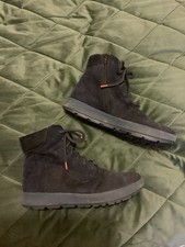 Think! Navy Suede Ankle Boots