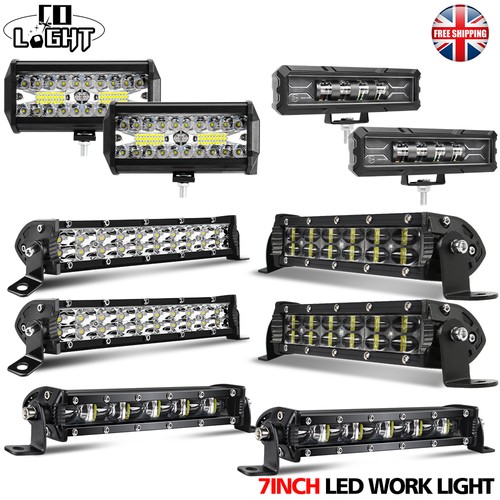 800w car led work - 7", 20"