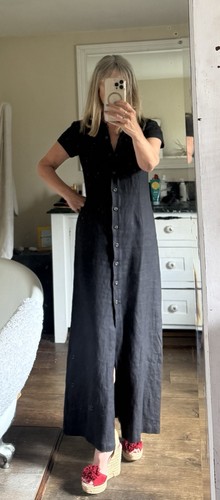 Vintage mulberry heavy linen - mulberry,