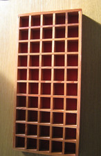 Vintage Wooden Thimble Display