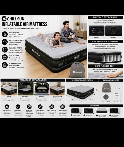 Chillsun double inflatableair - chillsun,