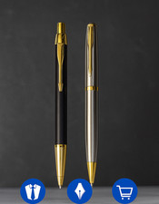 2x Luxury Style Ballpoint Pen