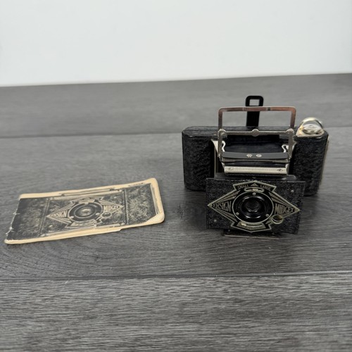 Vintage folding camera ensign - vintage,