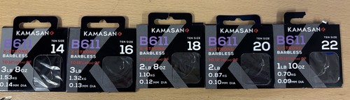 Kamasan b611 strong barbless - kamasan, x-strong
