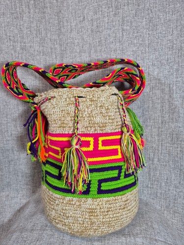 Authentic wayuu mochila bag - mochila,