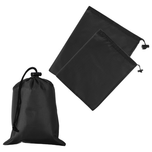 Drawstring bag with - bag, toggle