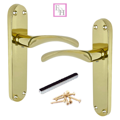 Epsom door handle arched - door,