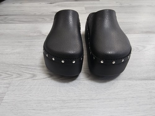 Crocs black studded clogs size - crocs,