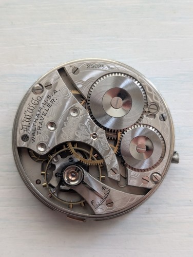 Vintage waltham traveler - waltham, 16s