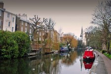 Narrow boats Grand Union Canal