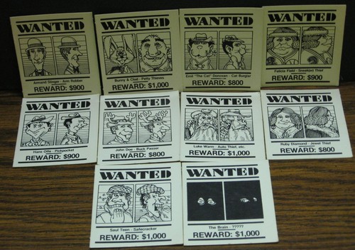 Stop thief board game - thief,