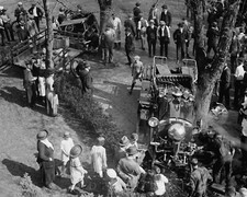 FIRE ENGINE Wreck 1922 Photo
