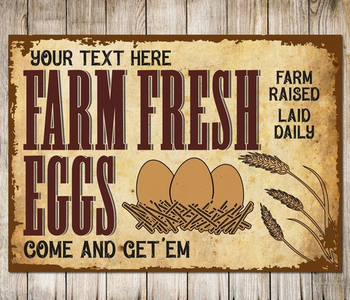 Personalised chicken eggs - personalised,
