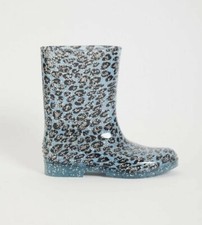 Girls Kids grey Leopard Print