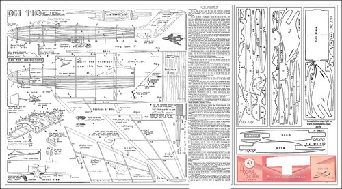 Jetex 110 sea vixen - h,