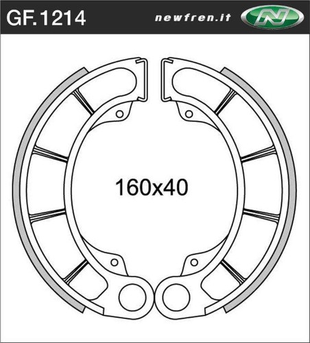 Rear brake shoes honda - honda, cx