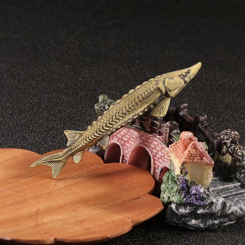 Sturgeon fish statue - sturgeon,