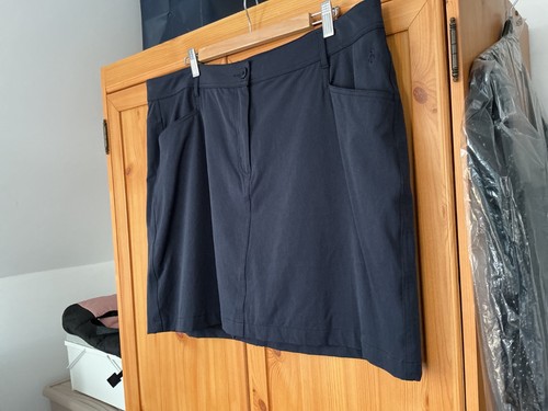Green lamb navy golf skort - green,