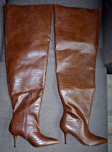 Azalea wang halina brown - brown, croc