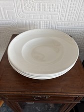 4 Steelite Wide Rimmed Soup/