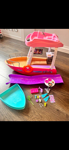 Barbie dream boat with pool - with,