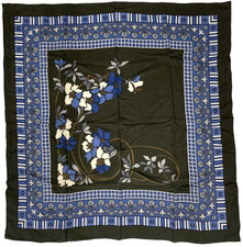 LOEWE Silk Scarf Floral