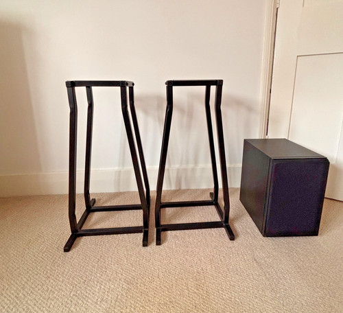 Bookshelf speaker stands - ,