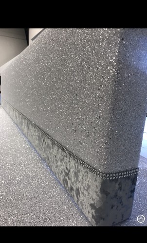 Crystal ivory glitter window - crystal,