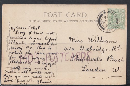 Family history postcard - history,