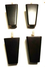 4" Walnut Finish Wood Pyramid