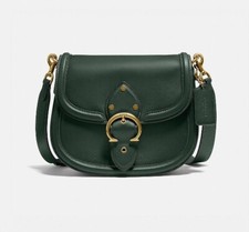 COACH C0749 Beat saddle bag Amazon Green NWT