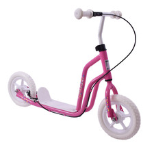 Girls Kids Scooter Princess 10" Mag Wheel Push Kick Ride On Pink 3 + Years