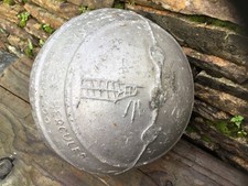 VINTAGE Hercules Buoy Float Fishing Alloy Aluminium Metal MidCentury Spain