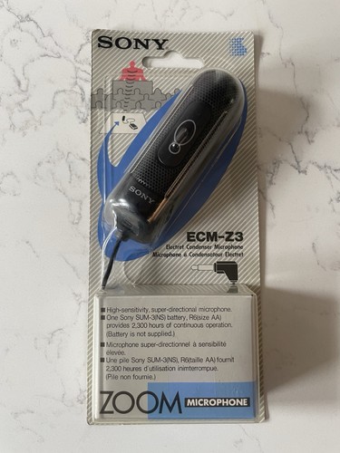 Vintage sony ecm - vintage,