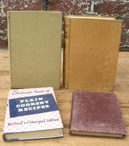 Vintage cookery books - vintage, mrs