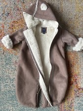 Baby Gap Brown Faux Suede