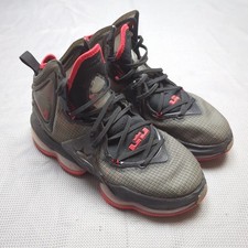 Nike LeBron XIX Basketball Shoes Mens UK 7.5 Black University Red Trainers